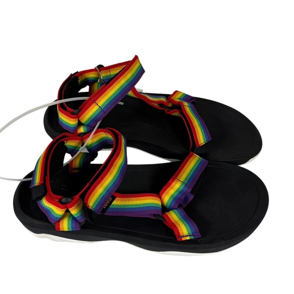 Teva Womens 5 Hurricane XLT2 Sandal Rainbow Pride Outdoor Sporty Summer